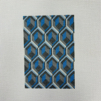 Geode Passport Insert - two colors available needlepoint canvas - Bargello Needlepoint