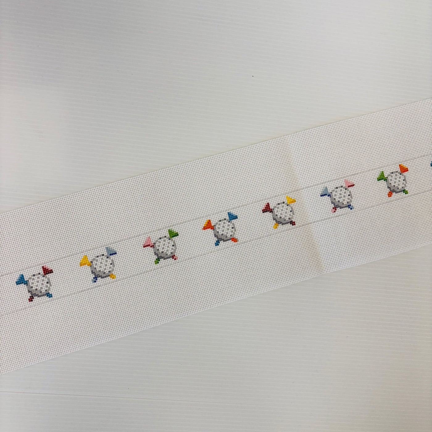 Golf Balls And Tees Belt needlepoint canvas - Bargello Needlepoint