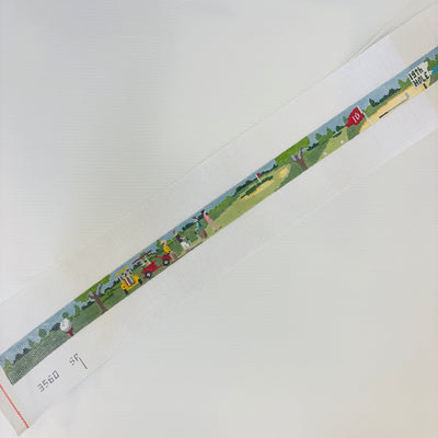 Golf Consequences of 19th Hole Belt needlepoint canvas - Bargello Needlepoint