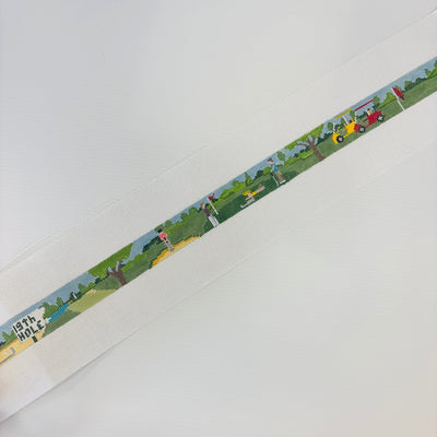 Golf Consequences of 19th Hole Belt needlepoint canvas - Bargello Needlepoint