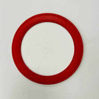 Leather 5.5" Magnet/Coaster for Self Finishing - Various Colors Available needlepoint canvas - Bargello Needlepoint