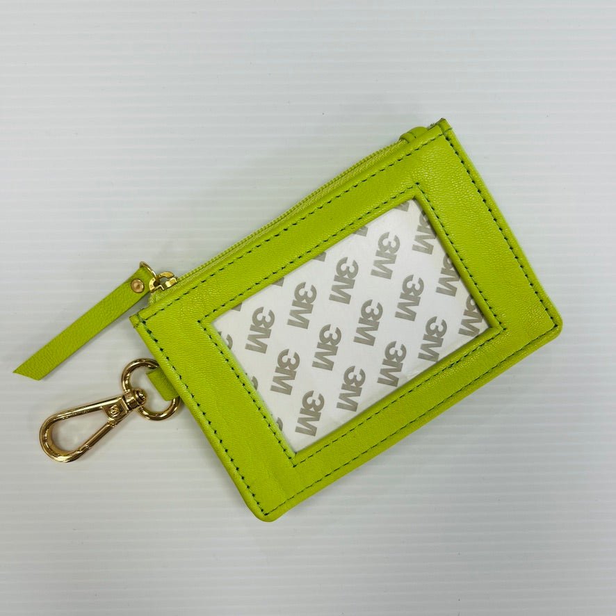 Leather Zipper Coin Wallets needlepoint canvas - Bargello Needlepoint