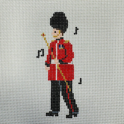 London Guard Needlepoint Canvas - Conductor needlepoint canvas - Bargello Needlepoint