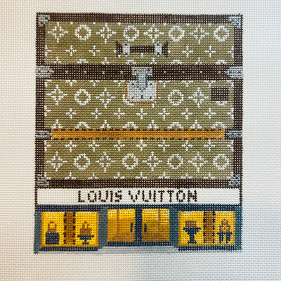 Louis Vuitton Storefront needlepoint canvas - Bargello Needlepoint