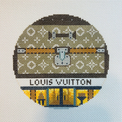 Louis Vuitton Storefront Ornament needlepoint canvas - Bargello Needlepoint