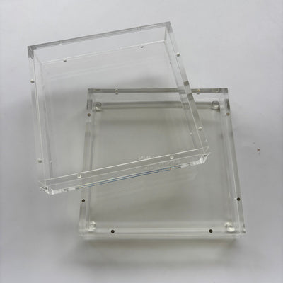 Magnet Style 5.75" x 5.75" Acrylic Tray for 5" Square Needlepoint Canvas Inserts needlepoint canvas - Bargello Needlepoint