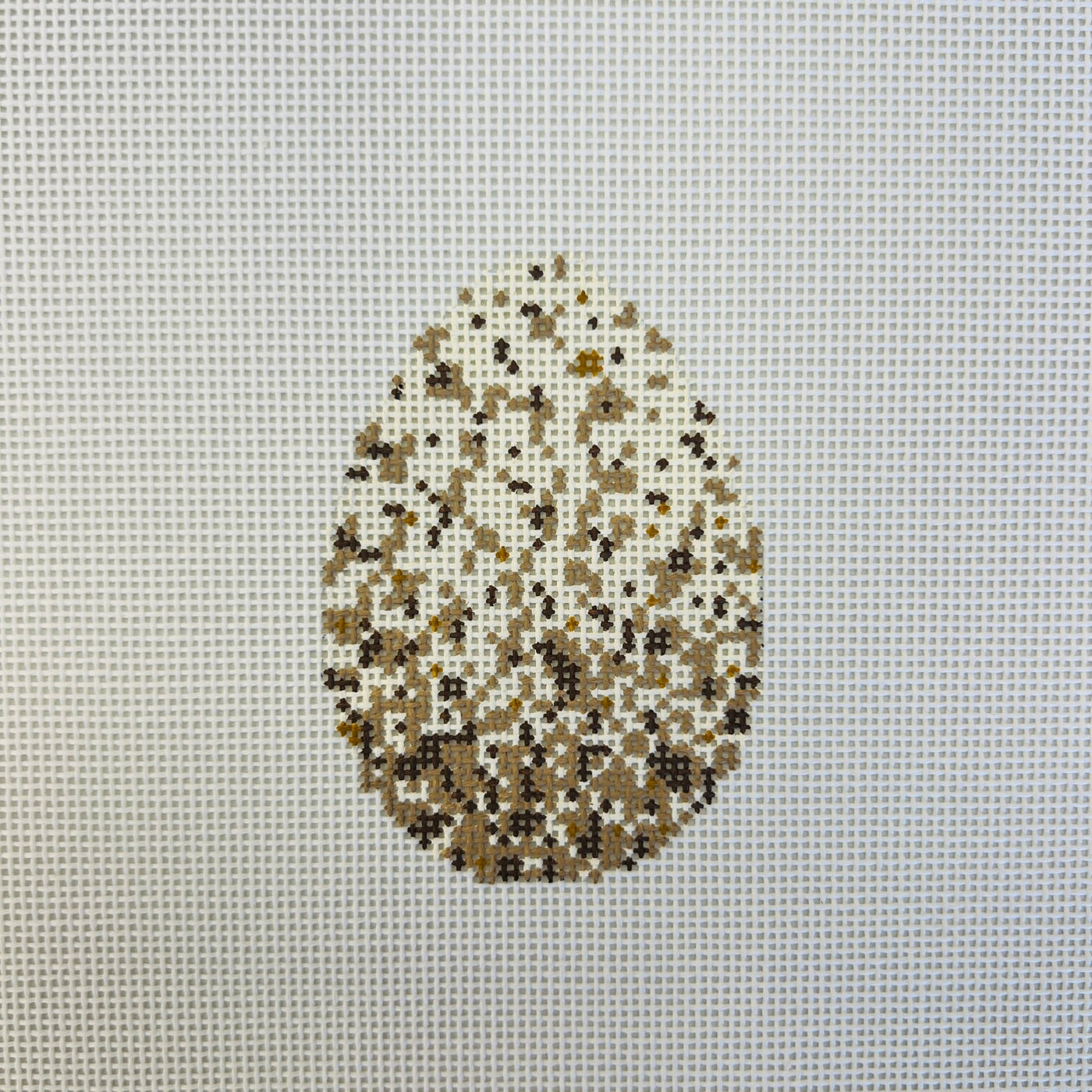 Northern Cardinal Egg needlepoint canvas - Bargello Needlepoint