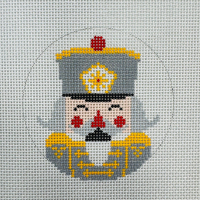 NUTCRACKER CONSTANTINE ROUND needlepoint canvas - Bargello Needlepoint
