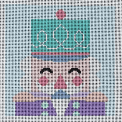 NUTCRACKER GREY needlepoint canvas - Bargello Needlepoint