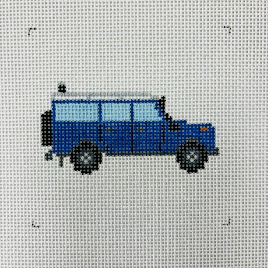 Land Rover Defender Key Fob Needlepoint Canvas – Bargello Needlepoint