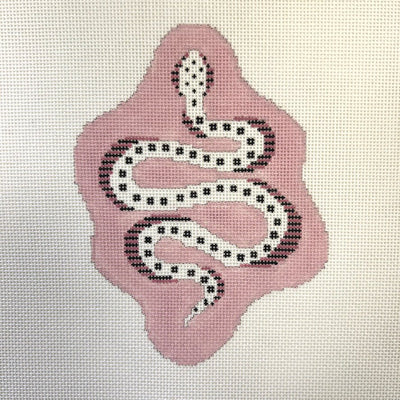 Petite Snake - multiple colors available needlepoint canvas - Bargello Needlepoint