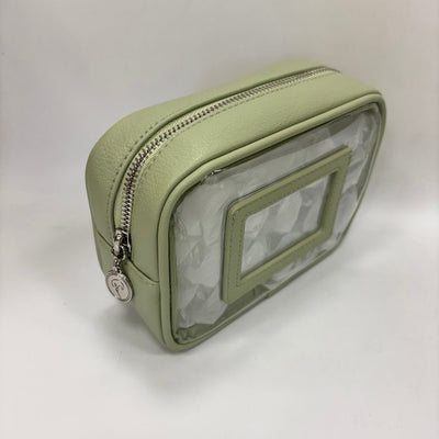 Pop - In Pouch Project Bag - Small Gusset Style needlepoint canvas - Bargello Needlepoint