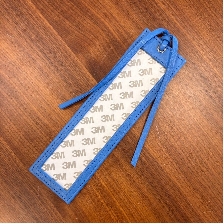 Self - Finish Leather Bookmark - Various Color Options needlepoint canvas - Bargello Needlepoint