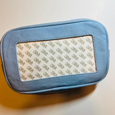 Self - Finishing Canvas Cosmetic Bag for a 3x6 Insert needlepoint canvas - Bargello Needlepoint
