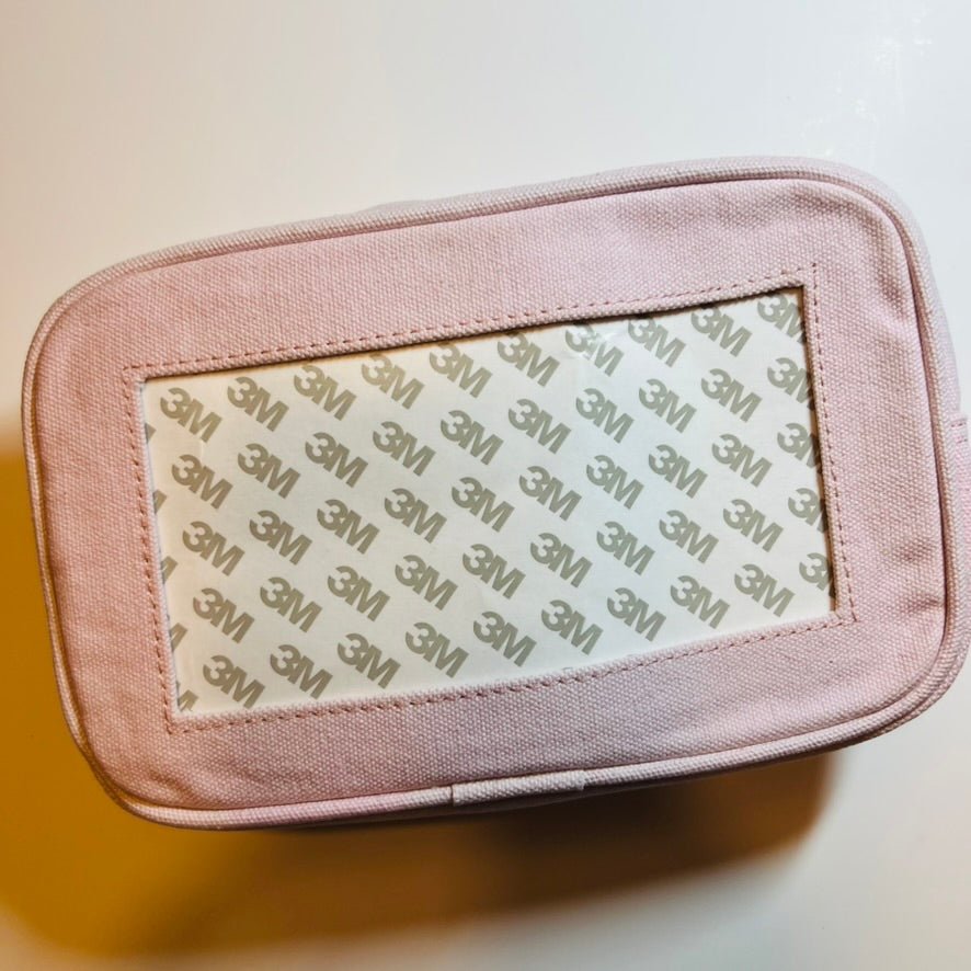 Self - Finishing Canvas Cosmetic Bag for a 3x6 Insert needlepoint canvas - Bargello Needlepoint