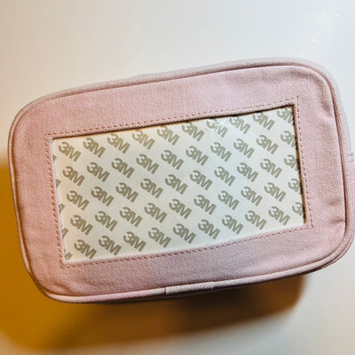 Self - Finishing Canvas Cosmetic Bag for a 3x6 Insert needlepoint canvas - Bargello Needlepoint
