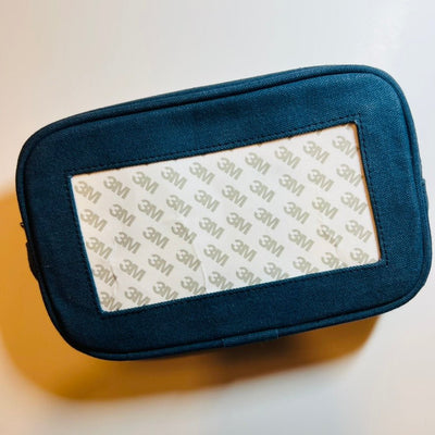 Self - Finishing Canvas Cosmetic Bag for a 3x6 Insert needlepoint canvas - Bargello Needlepoint
