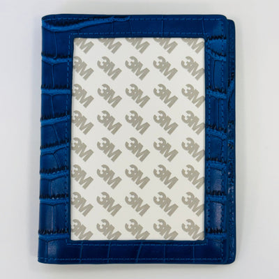 Self - Finishing Leather Passport Cover needlepoint canvas - Bargello Needlepoint