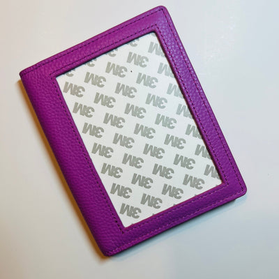 Self - Finishing Leather Passport Cover needlepoint canvas - Bargello Needlepoint
