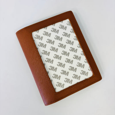 Self - Finishing Leather Passport Cover needlepoint canvas - Bargello Needlepoint