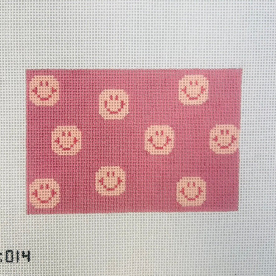 Sirsee: Nothing but Smiles needlepoint canvas - Bargello Needlepoint