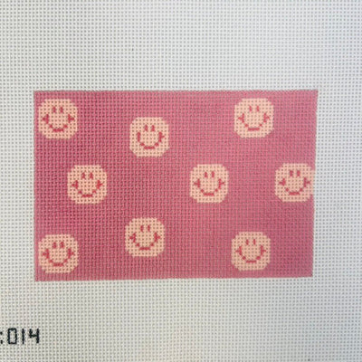 Sirsee: Nothing but Smiles needlepoint canvas - Bargello Needlepoint