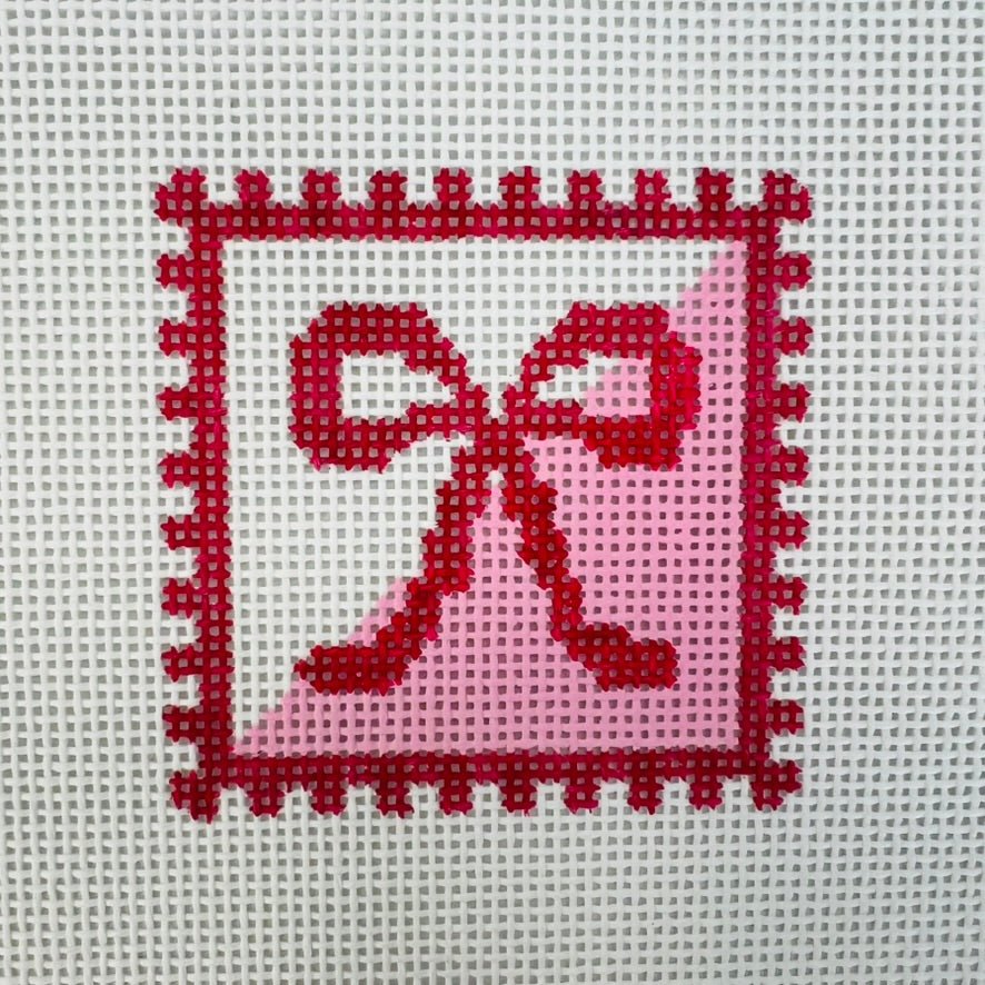 Sirsee: Sent with Love needlepoint canvas - Bargello Needlepoint