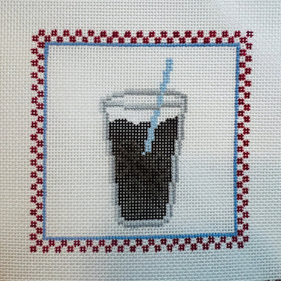 Soda needlepoint canvas - Bargello Needlepoint