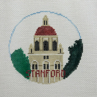 Stanford University needlepoint canvas - Bargello Needlepoint
