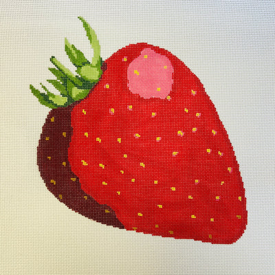 Strawberry needlepoint canvas - Bargello Needlepoint