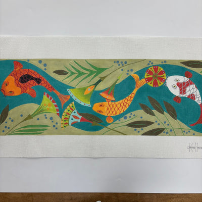 The Nile needlepoint canvas - Bargello Needlepoint