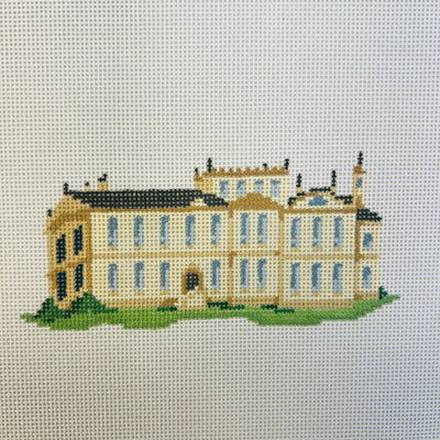 The Secret Garden - Misselthwaite Manor needlepoint canvas - Bargello Needlepoint