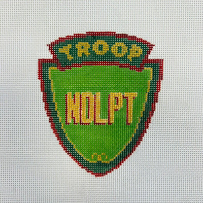 Troop Needlepoint - Classic needlepoint canvas - Bargello Needlepoint