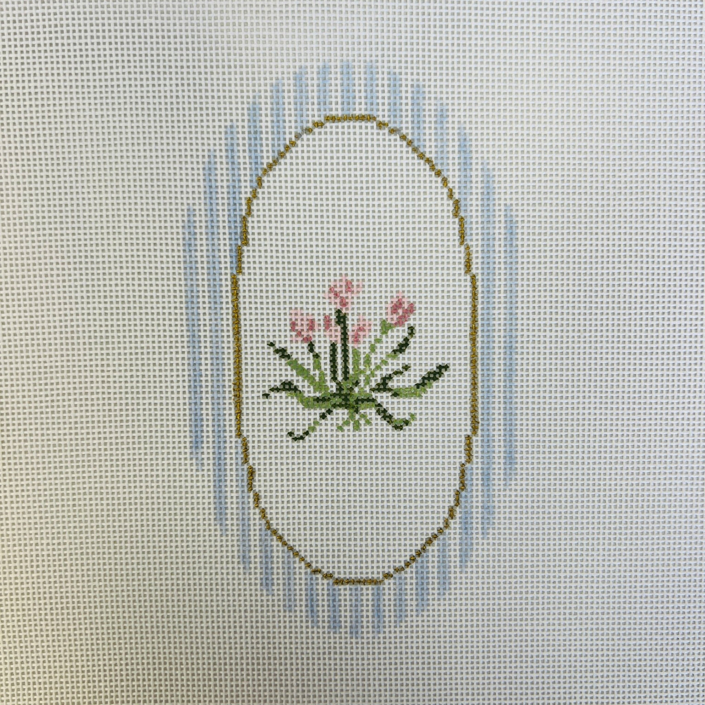 Tulip needlepoint canvas - Bargello Needlepoint