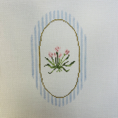 Tulip needlepoint canvas - Bargello Needlepoint