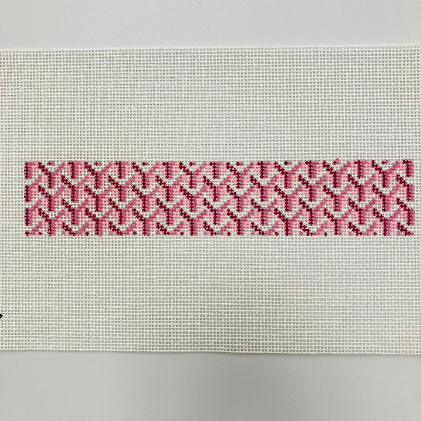 Y Pattern Key Fob/Insert - multiple colors available needlepoint canvas - Bargello Needlepoint