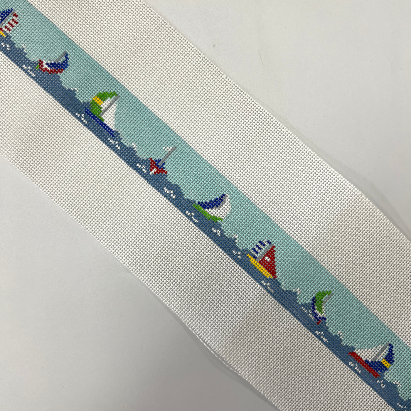 Regatta Sailing Belt Needlepoint Canvas