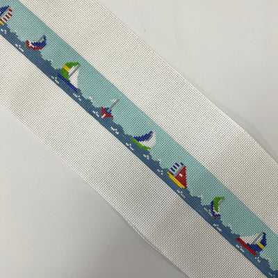Regatta Sailing Belt Needlepoint Canvas