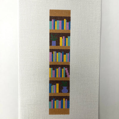 Bookish Bookmark/Key Fob Needlepoint Canvas