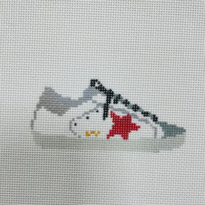 GG Star Sneakers Needlepoint Canvas