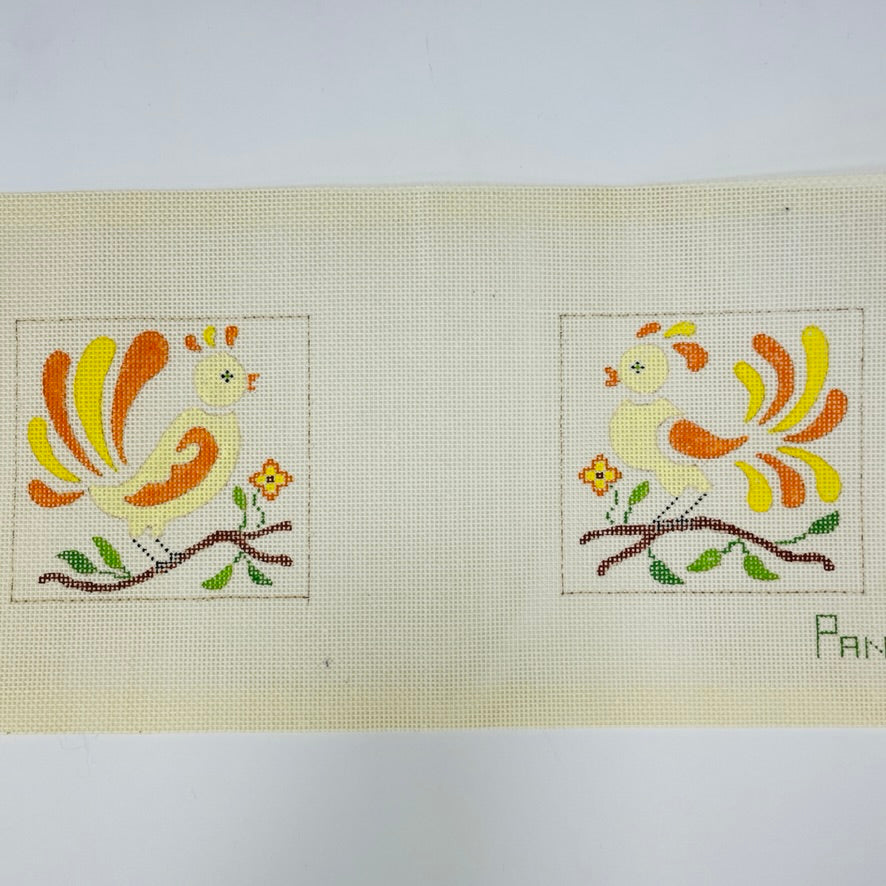 Vintage Plumed Bird Coasters
