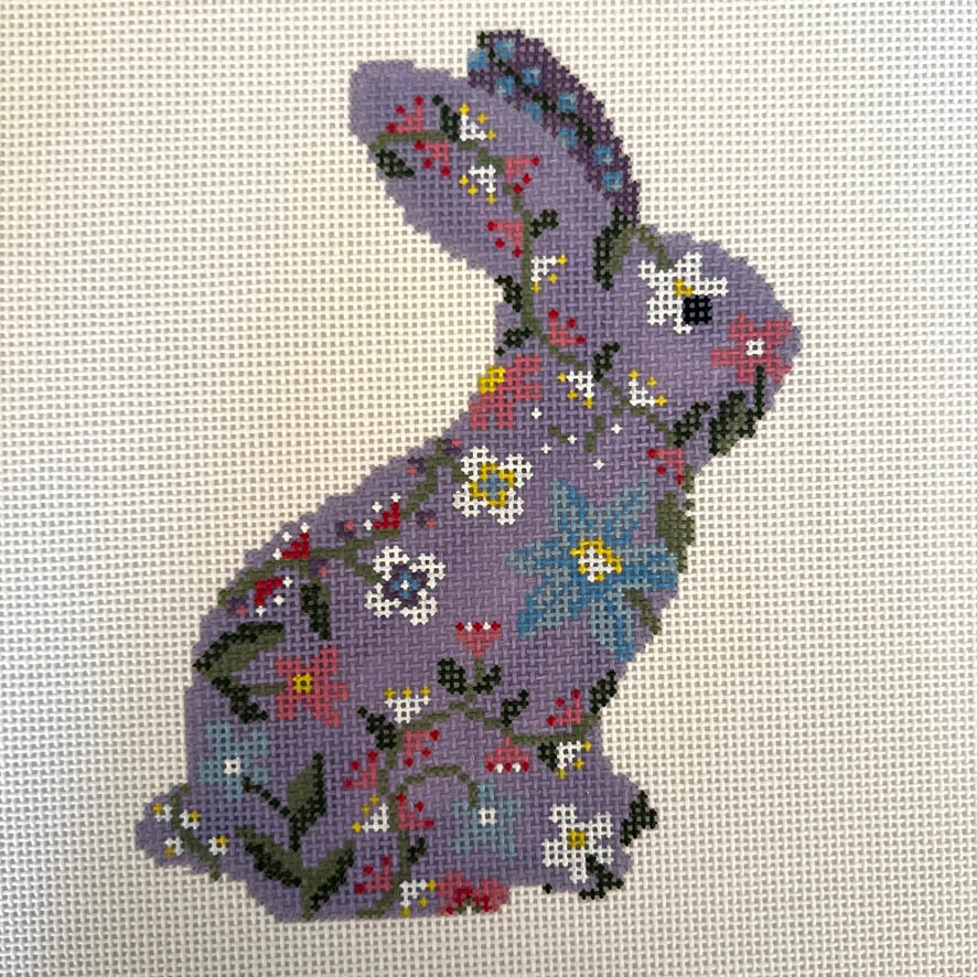 Bonnie the Bunny Needlepoint Canvas