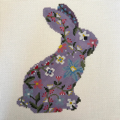 Bonnie the Bunny Needlepoint Canvas