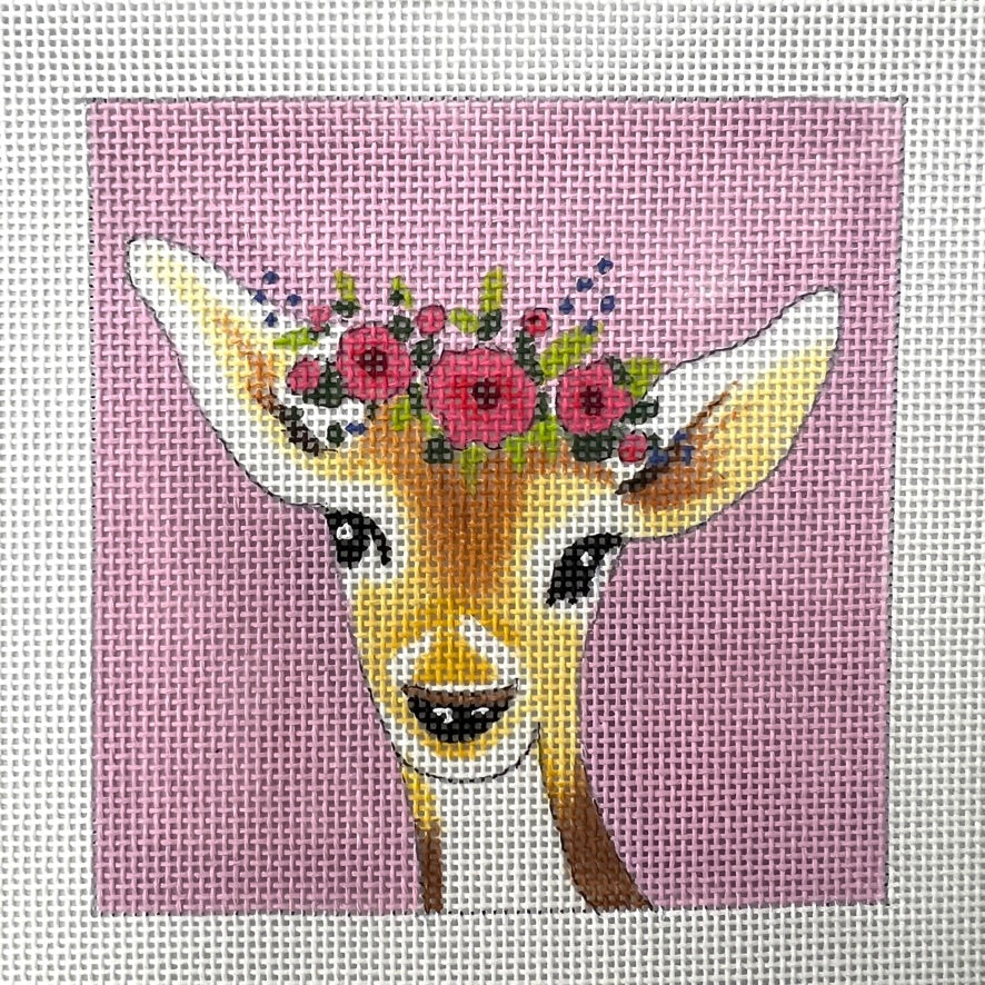 Deer With Floral Crown