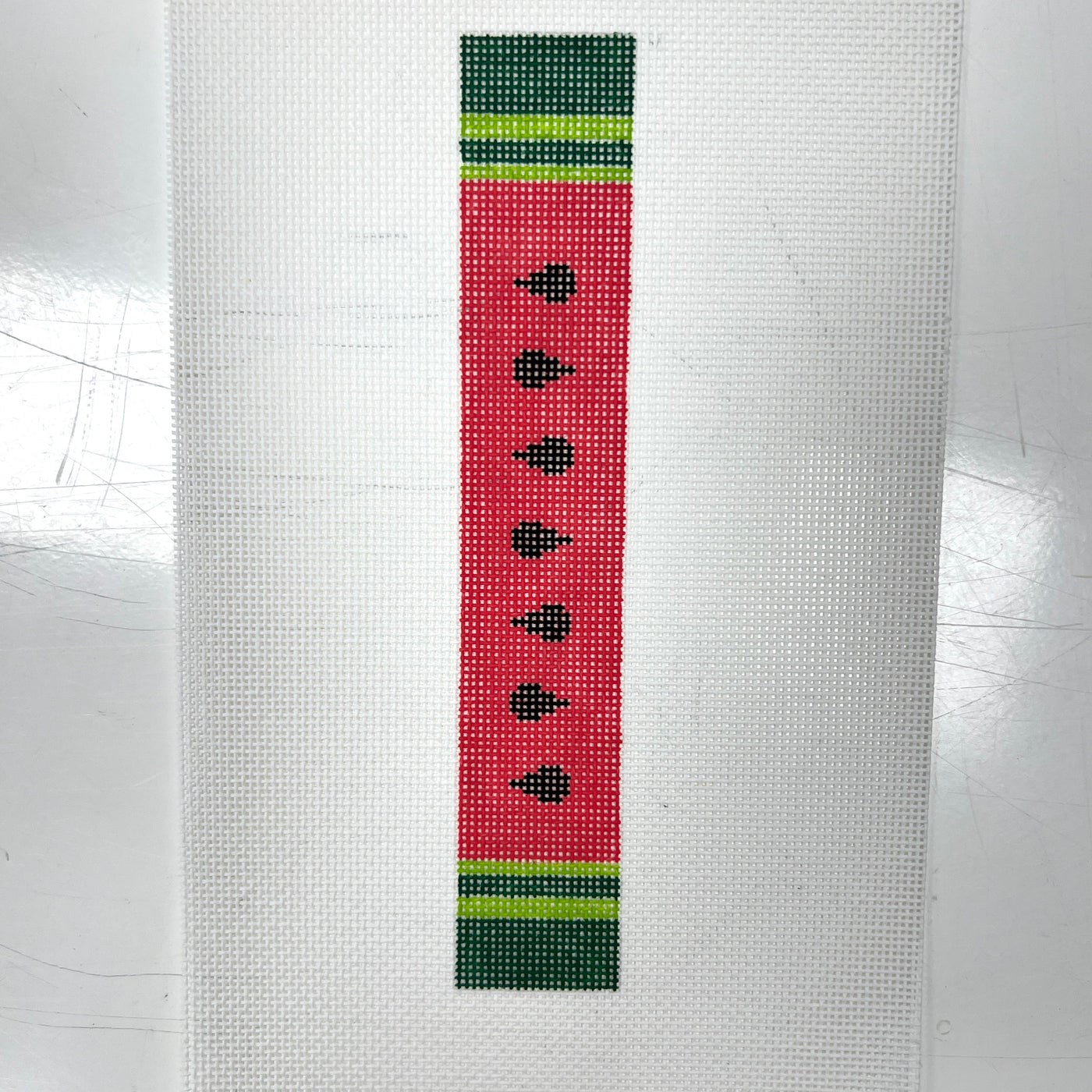 Watermelon Key Fob Needlepoint Canvas