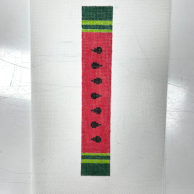 Watermelon Key Fob Needlepoint Canvas