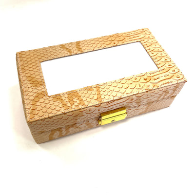 Leather Rectangular Jewelry Cases