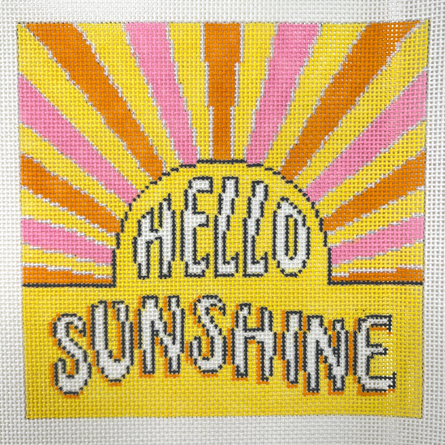Hello Sunshine Needlepoint Canvas