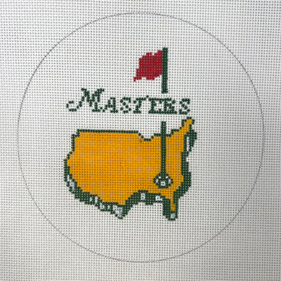 Masters Logo Needlepoint Canvas