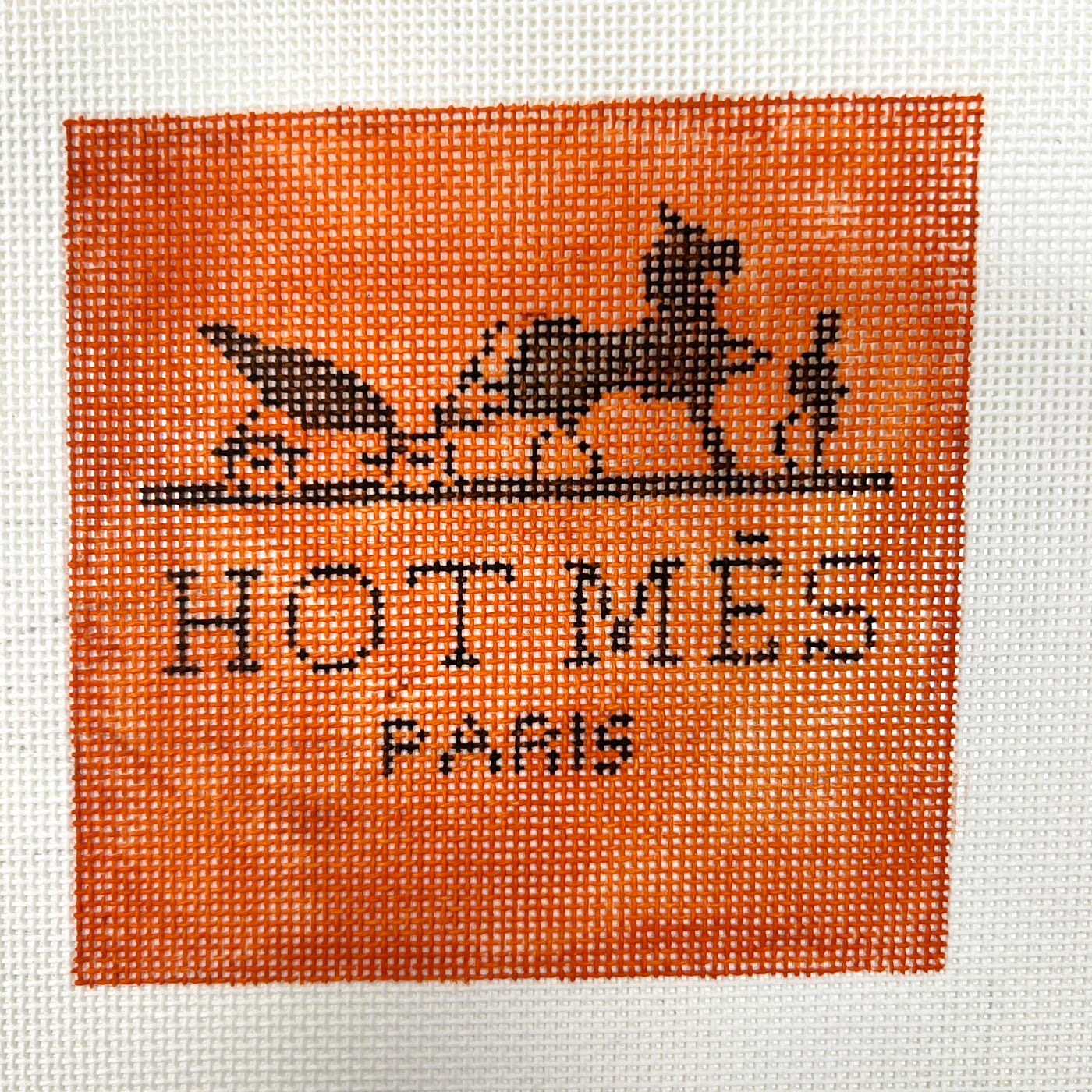 Hot Mes Needlepoint Canvas